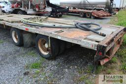 1999 Wabash 48' drop deck flat bed