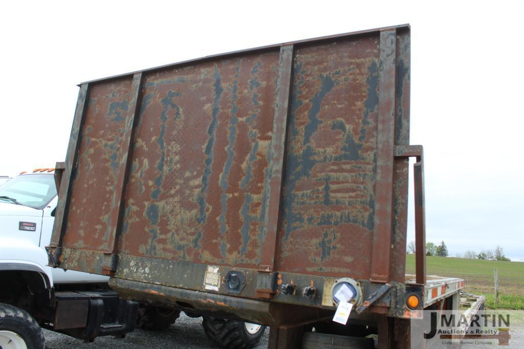 1999 Wabash 48' drop deck flat bed