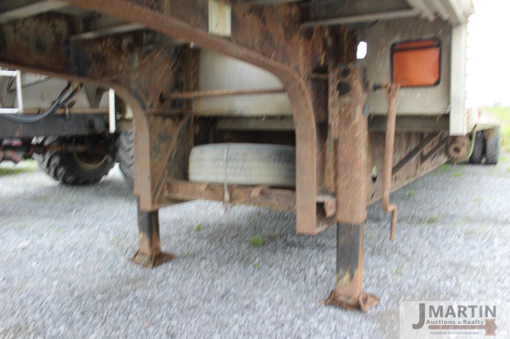1999 Wabash 48' drop deck flat bed