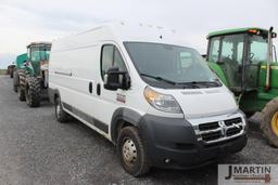 2017 Dodge Ram Promaster van