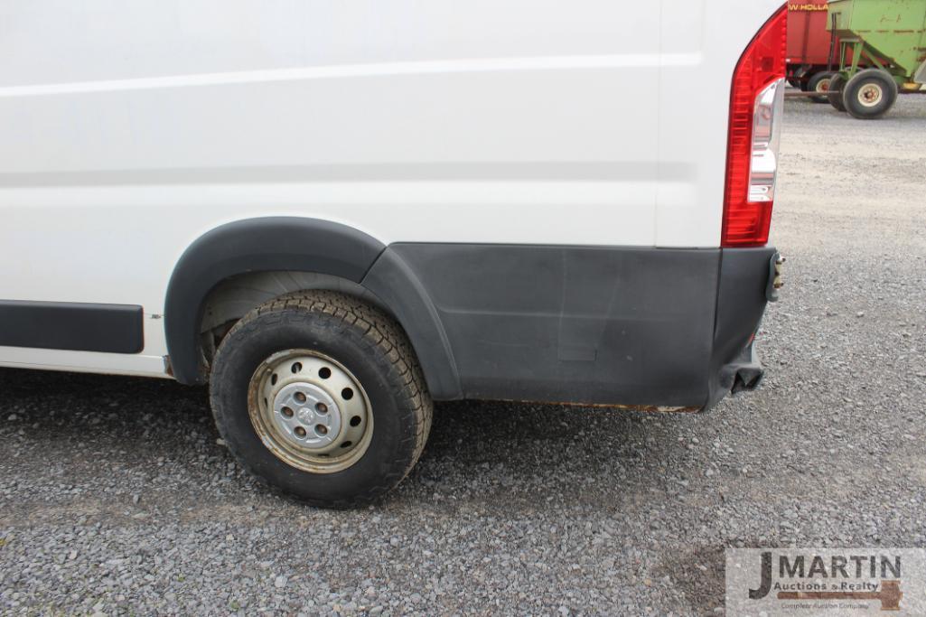 2017 Dodge Ram Promaster van