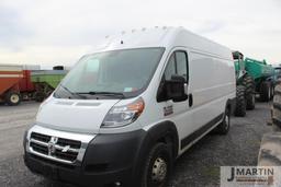 2017 Dodge Ram Promaster van