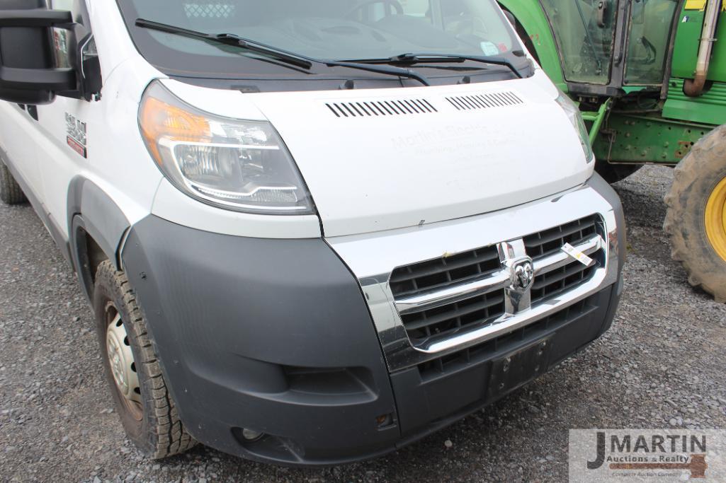2017 Dodge Ram Promaster van