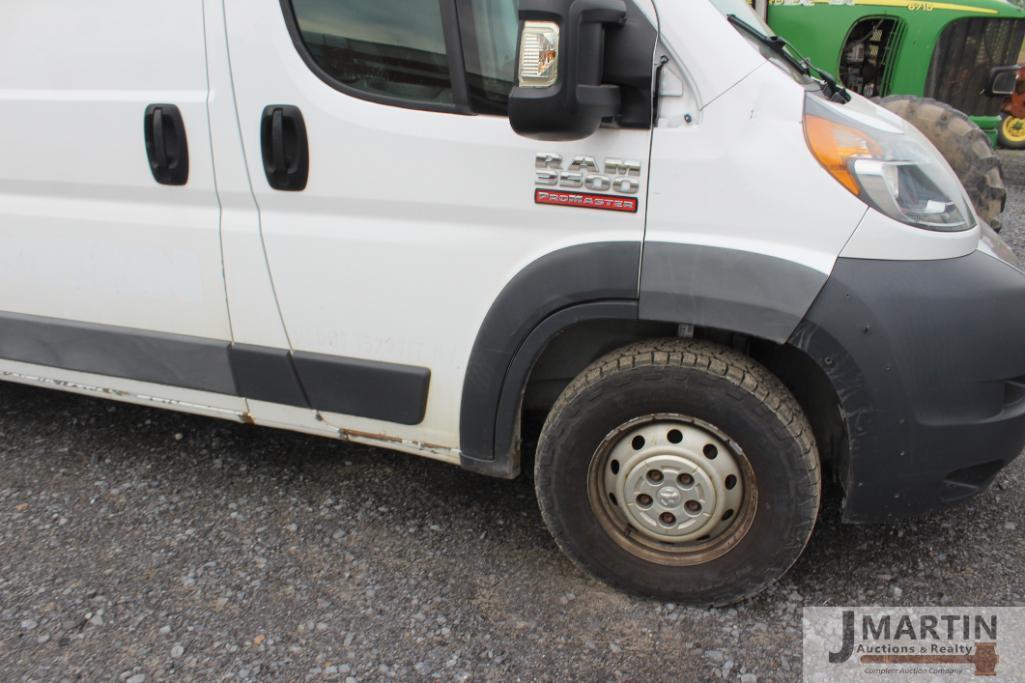 2017 Dodge Ram Promaster van