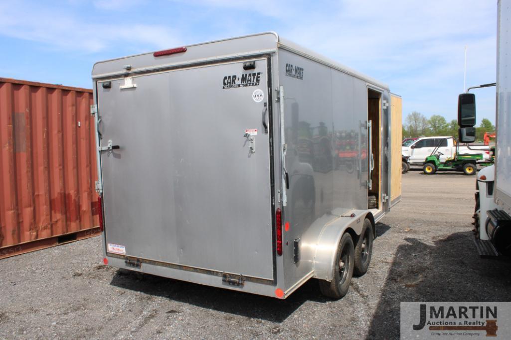 2021 Car Mate 7'x14' enclosed trailer