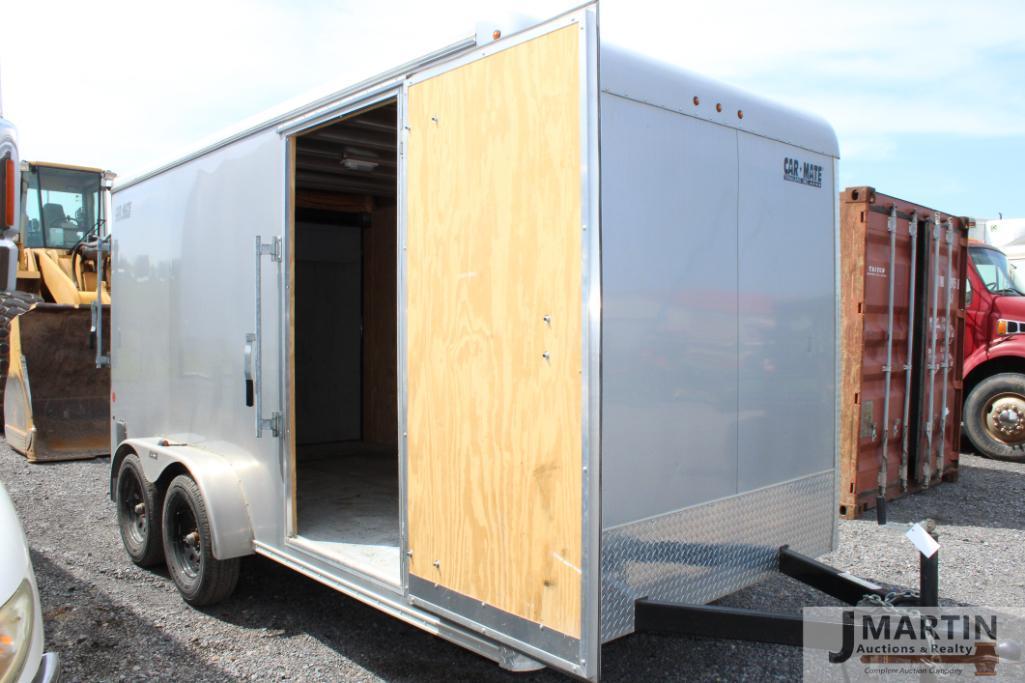 2021 Car Mate 7'x14' enclosed trailer
