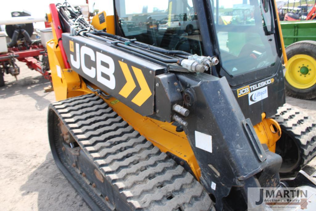2020 JCB 3TS 8T Teleskid ext boom skid loader