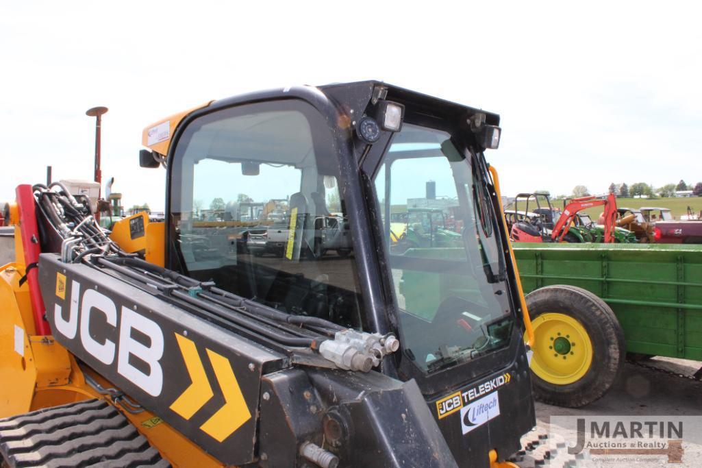 2020 JCB 3TS 8T Teleskid ext boom skid loader
