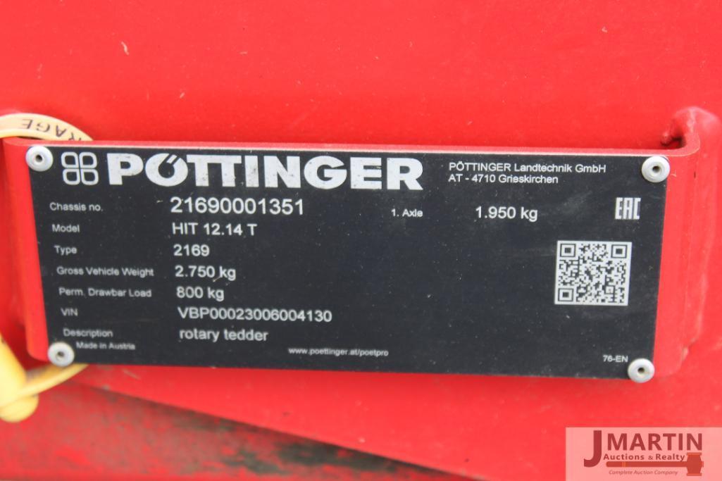 Pottinger Hit12.14T 12 star tedder