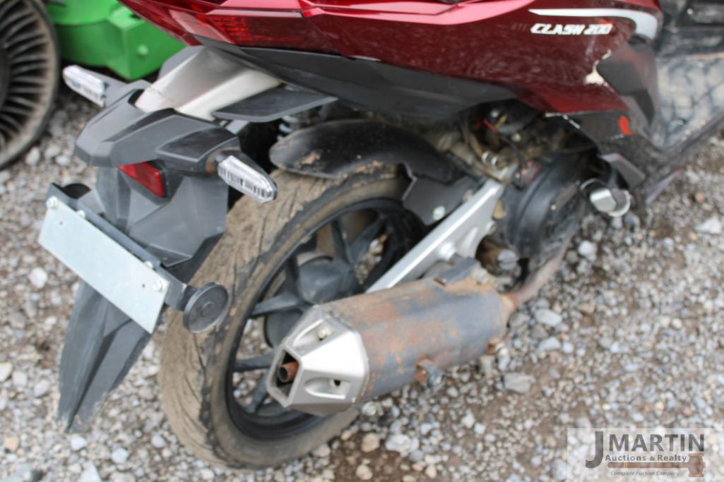 2021 Yongfu 200 moped