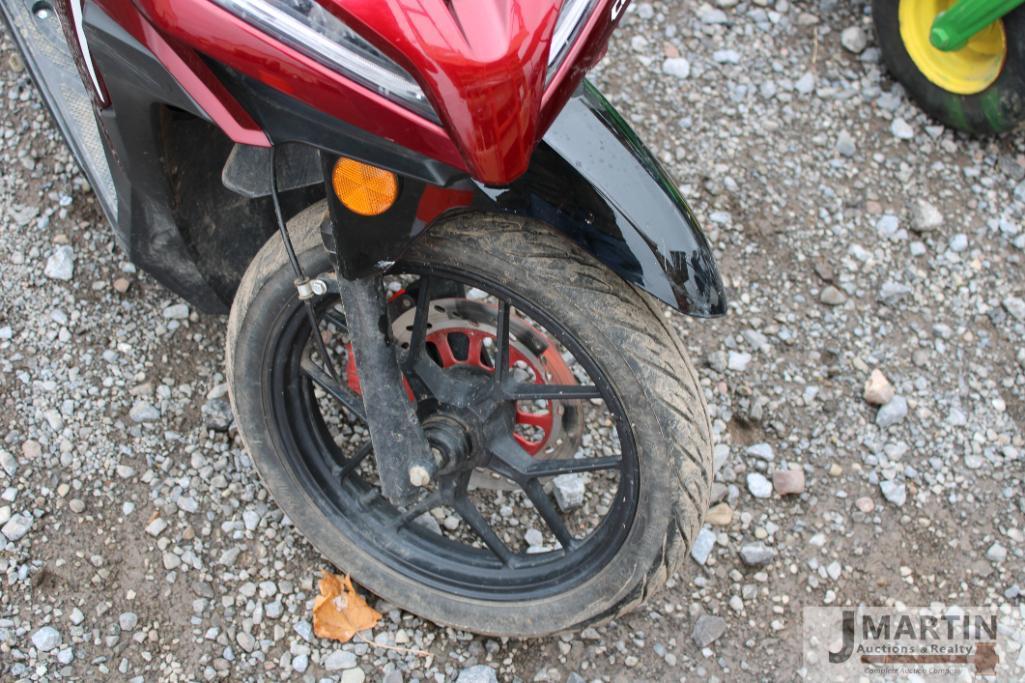 2021 Yongfu 200 moped