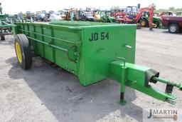 JD 54 manure spreader