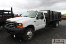 2001 Ford F550 truck