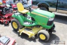JD X740 riding mower