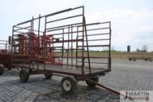 18' Metal hay wagon