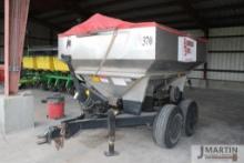 BB 370 stainless 4.5 ton fert spreader