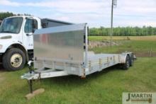 2016 Car Hauler Aluminator 720ACT 18x7 trailer