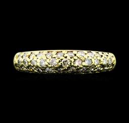 0.80 ctw Diamond Band - 14KT Yellow Gold