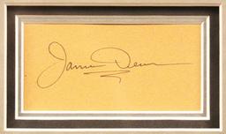 James Dean Autographed Photo Collage