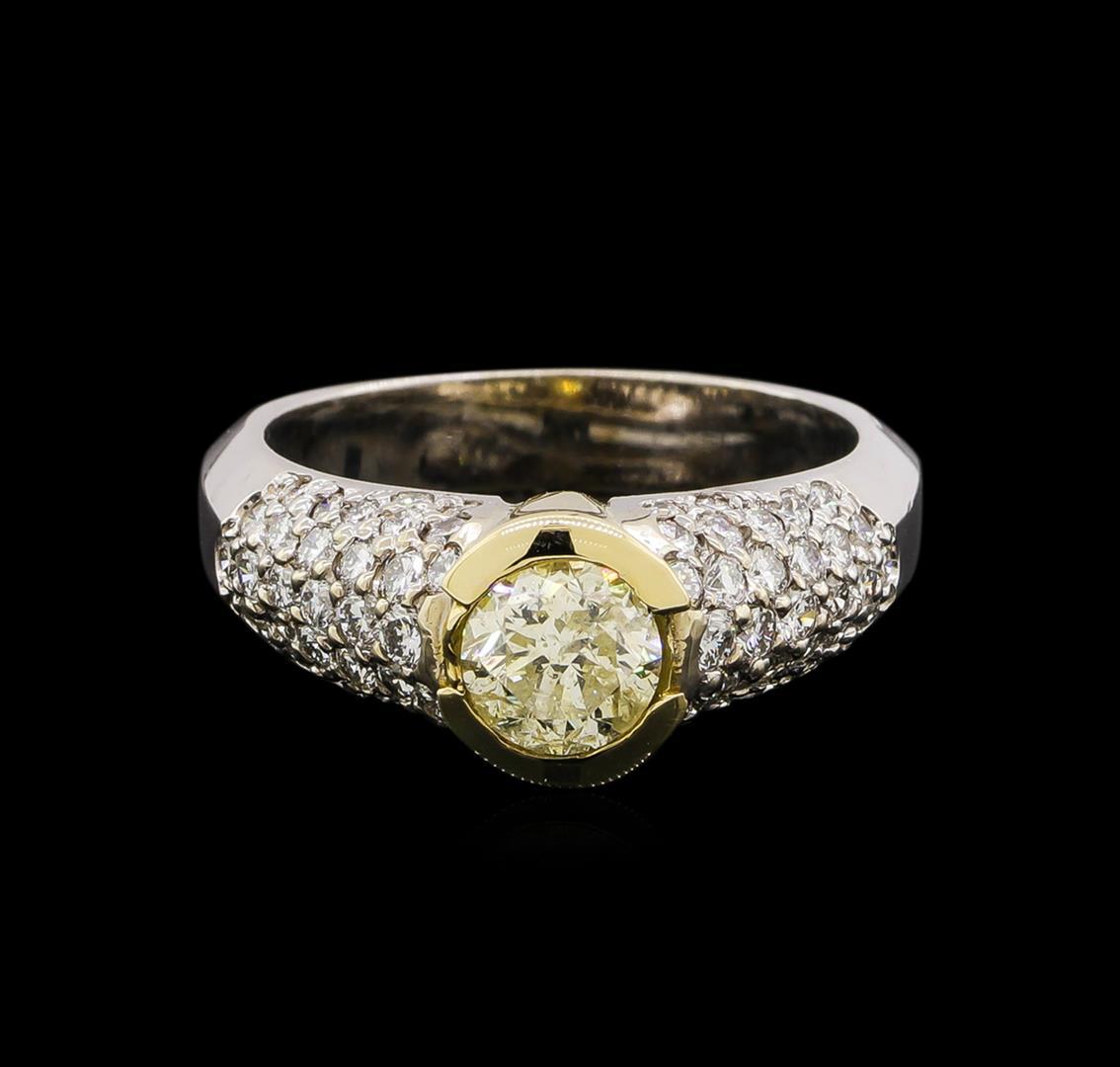 14KT Two-Tone Gold 1.58 ctw Diamond Ring