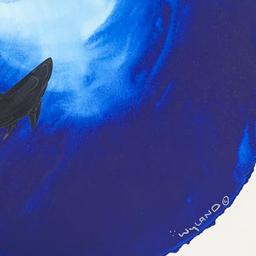 Deep Blue Shark by Wyland Original