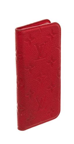 Louis Vuitton Red Monogram iPhone Xs Case