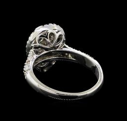 14KT White Gold 1.13 ctw Diamond Ring