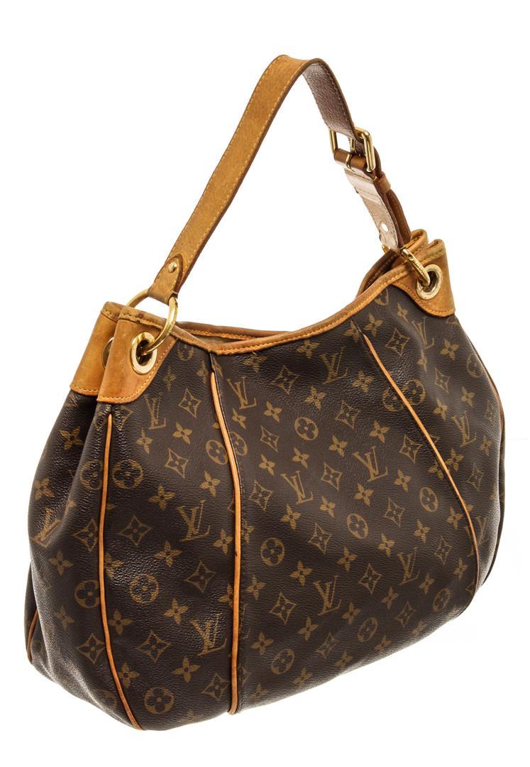 Louis Vuitton Brown Monogram Canvas Galliera PM Hobo Bag