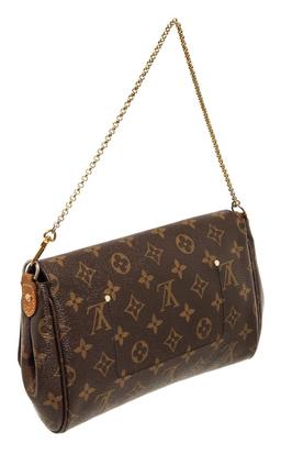 Louis Vuitton Favorite Brown Monogram Canvas MM Crossbody Bag