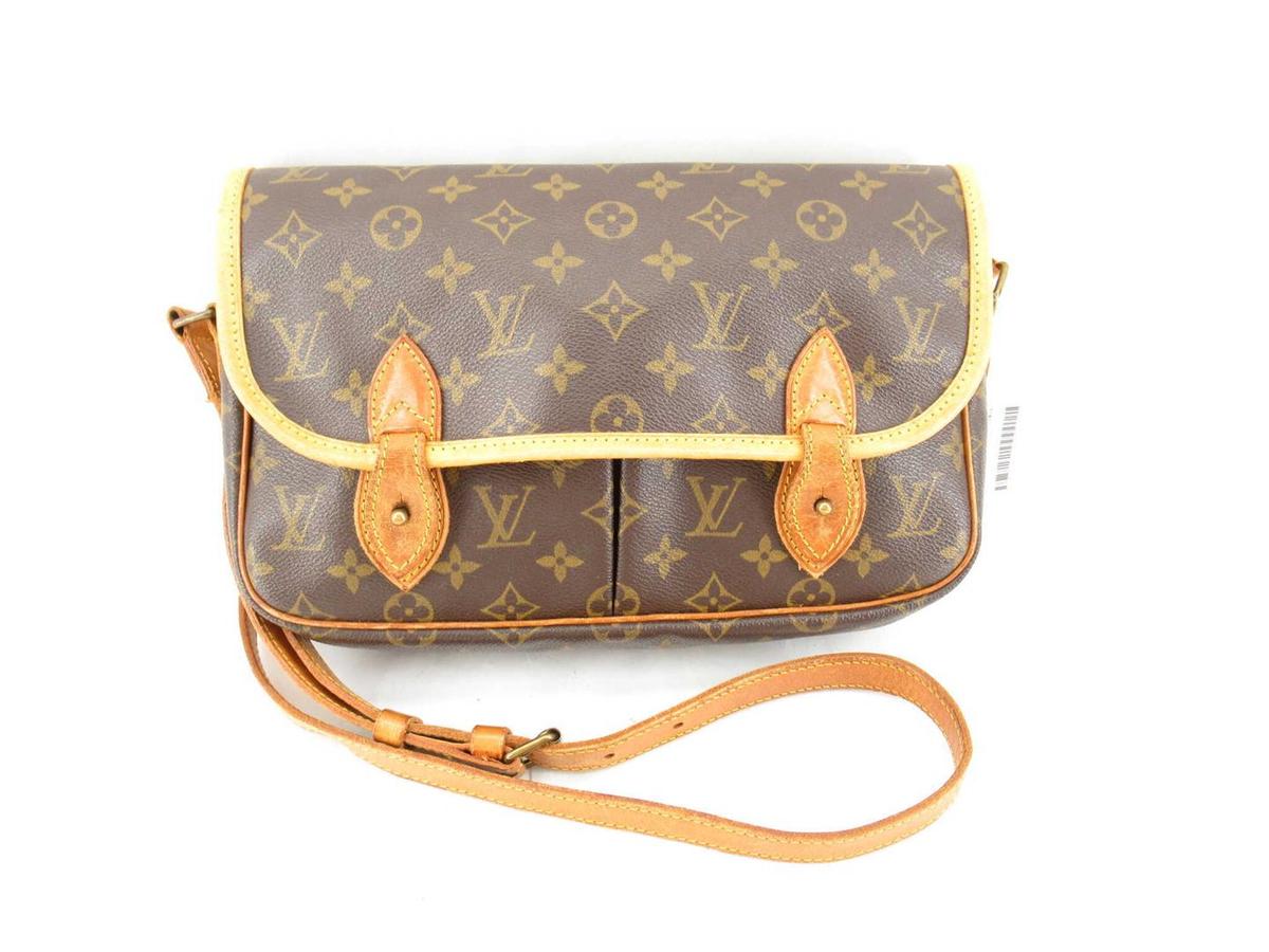 Louis Vuitton Brown Monogram Canvas Gibciere MM Messenger Bag