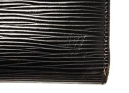 Louis Vuitton Black Epi Leather French Wallet