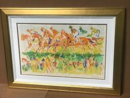 Racing 1973 by Leroy Neiman