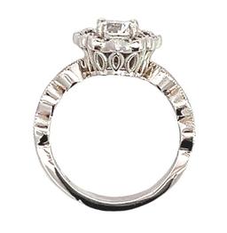 1.35 ctw Diamond Ring - 14KT White Gold