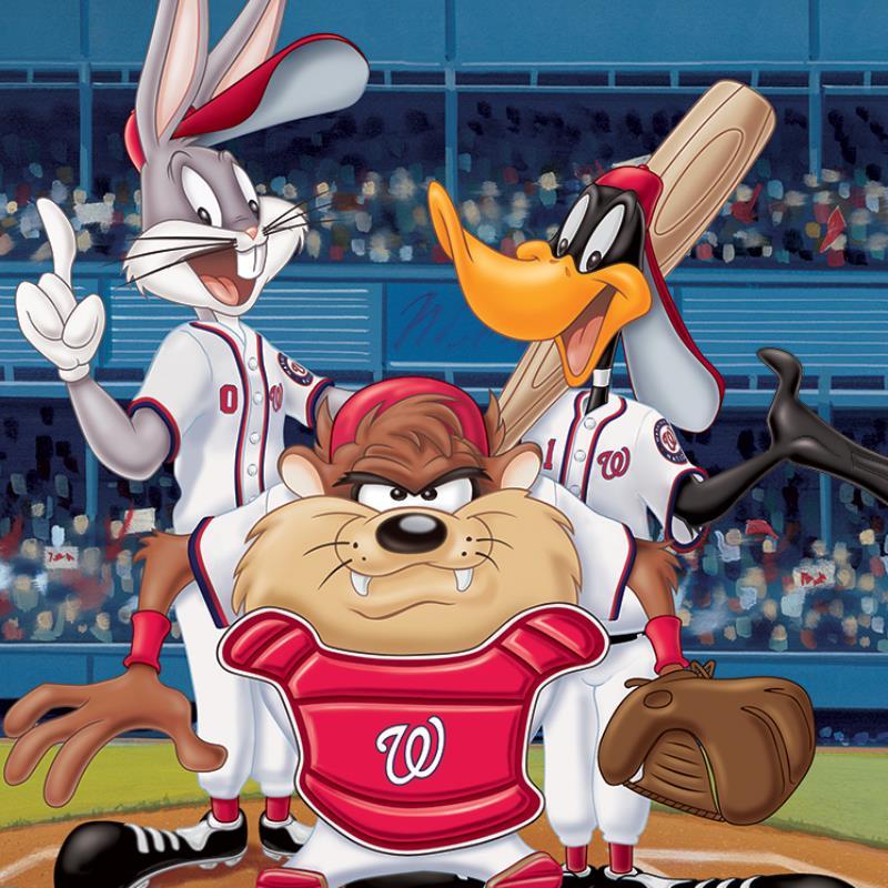 At the Plate (Nationals) by Looney Tunes