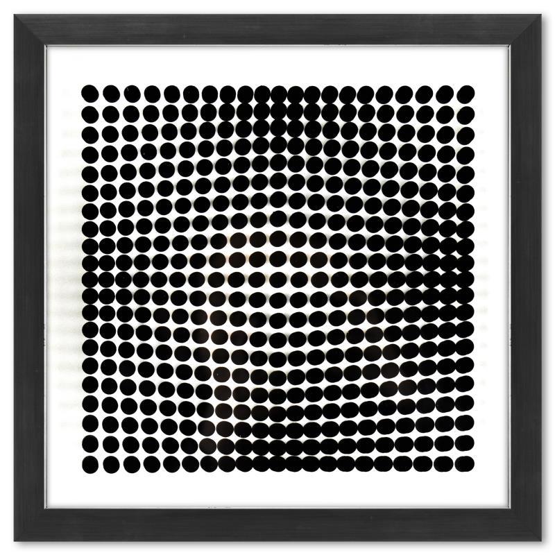 Trois Dimensions Optique de la serie Cinetiques by Vasarely (1908-1997)