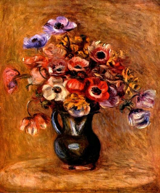 Renoir - Still Life With Anemones