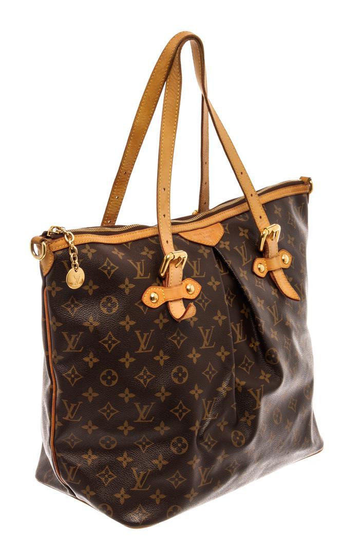 Louis Vuitton Brown Monogram Canvas Palermo GM Shoulder Bag