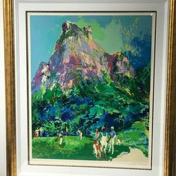 "Gavea Golf Club" by LeRoy Neiman (1921-2012)