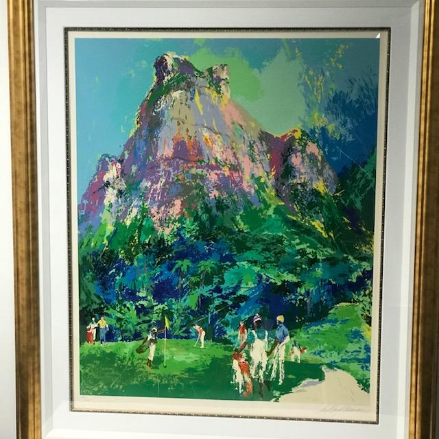 "Gavea Golf Club" by LeRoy Neiman (1921-2012)