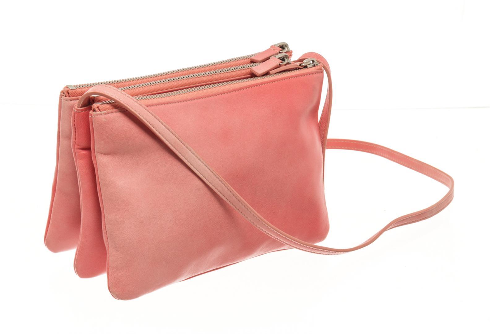 Celine Trio Ombre Leather Small Crossbody Bag