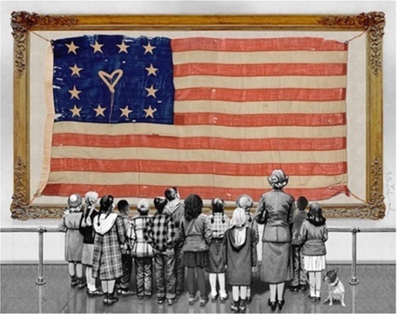 Old Glory by Mr. Brainwash