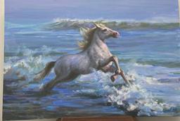 White Stallion ORIGINAL by Richard ZuMing Ho