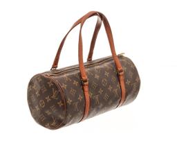 Louis Vuitton Brown Canvas Papillon 30 Shoulder Bag