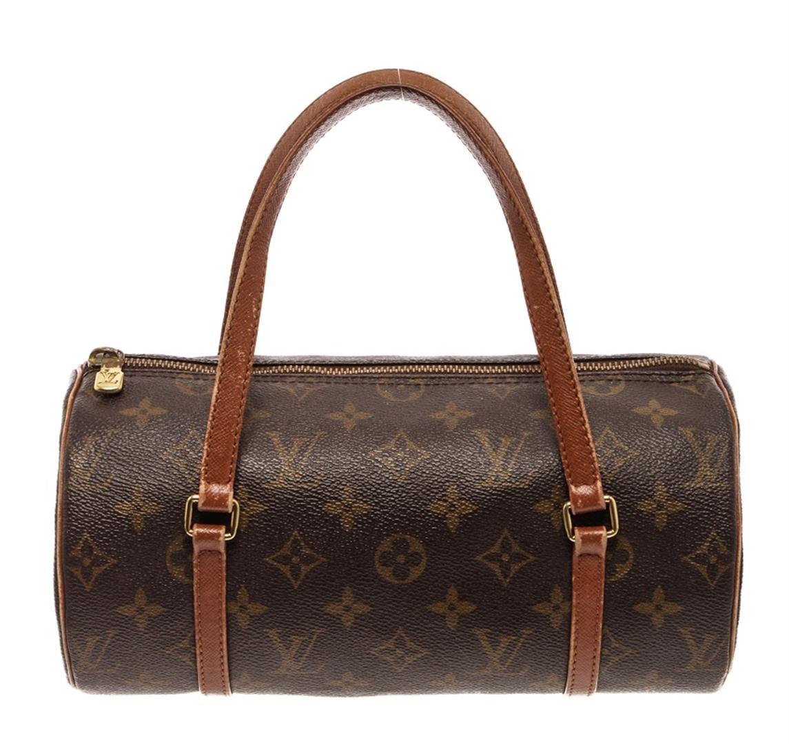 Louis Vuitton Brown Monogram Canvas Papillon 26 Top Handle Bag