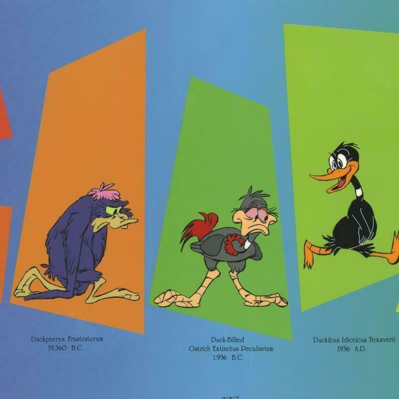 Evolution Of Daffy by Chuck Jones (1912-2002)