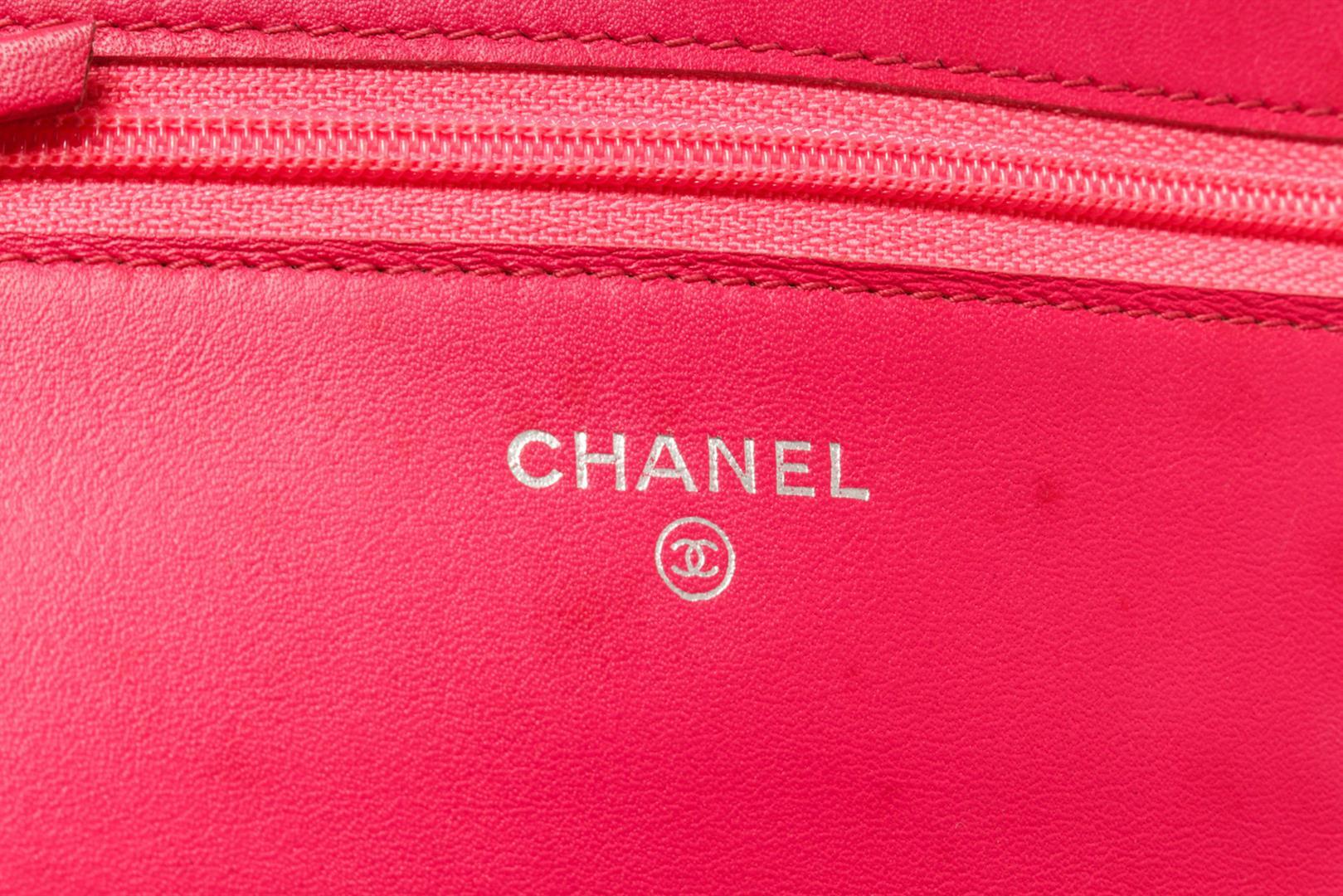 Chanel Red Patent Leather Woc Shoulder Bag