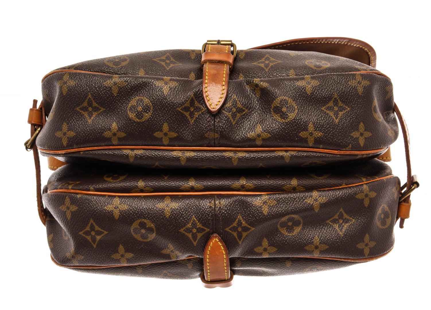 Louis Vuitton Brown Monogram Canvas Saumur 30cm Shoulder Bag