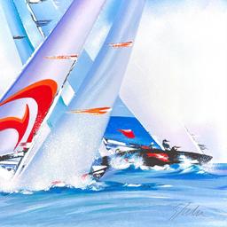 America's Cup - Alinghi by Spahn, Victor