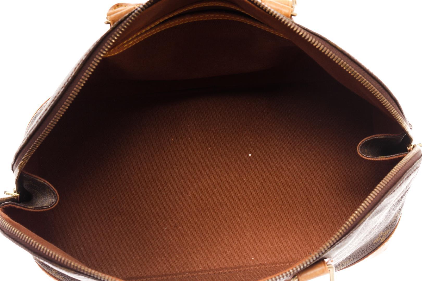 Louis Vuitton Brown Monogram Canvas Alma Satchel Bag