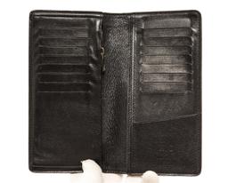 Louis Vuitton Black Leather Brazza Wallet